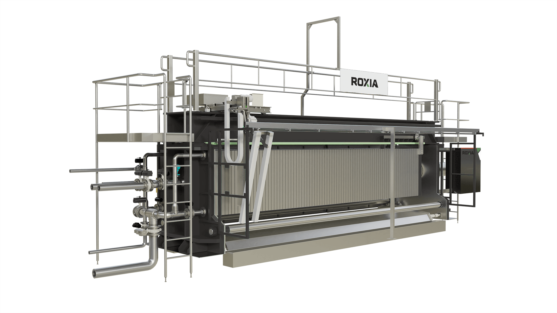 Roxia Filter Press (FP) delivers fully automatic operation, advanced filter press technology and high capacity.