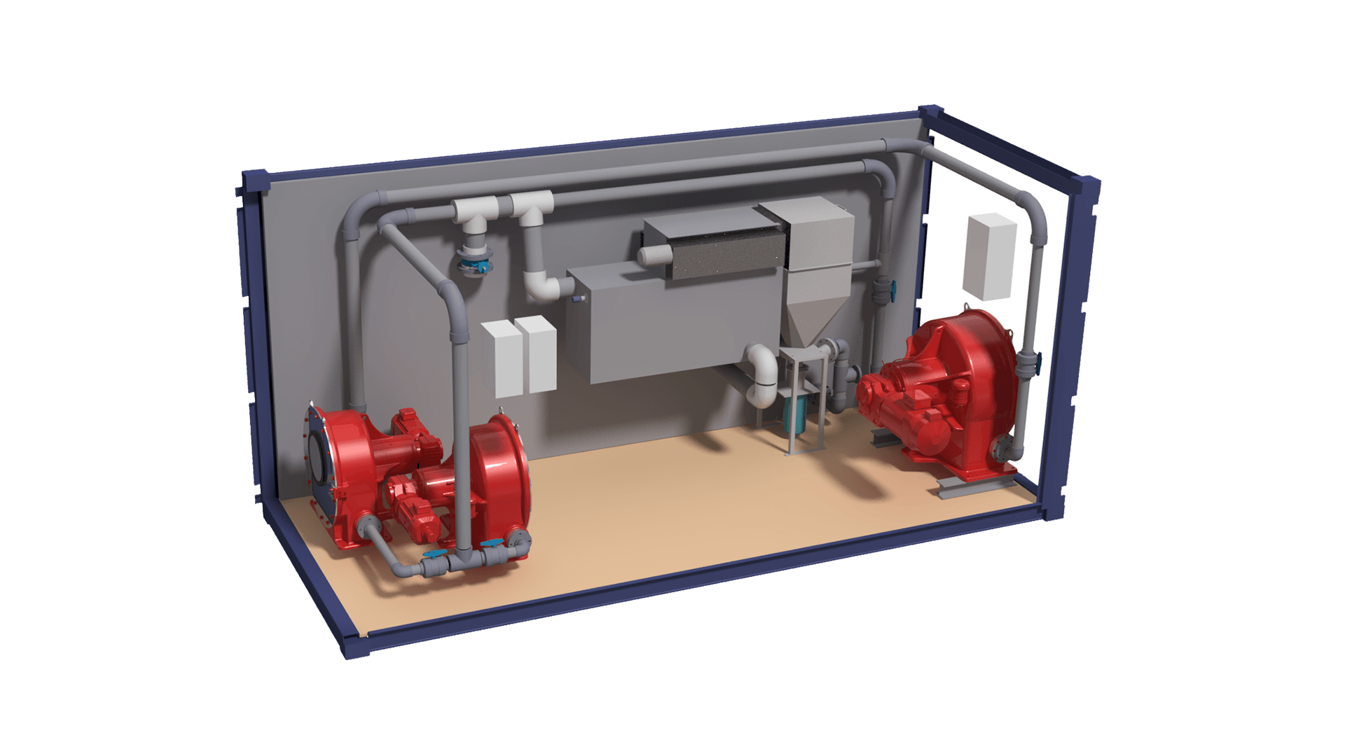 Inlet unit for wastewater treatment. Roxia offers tailored wastewater treatment solutions.
